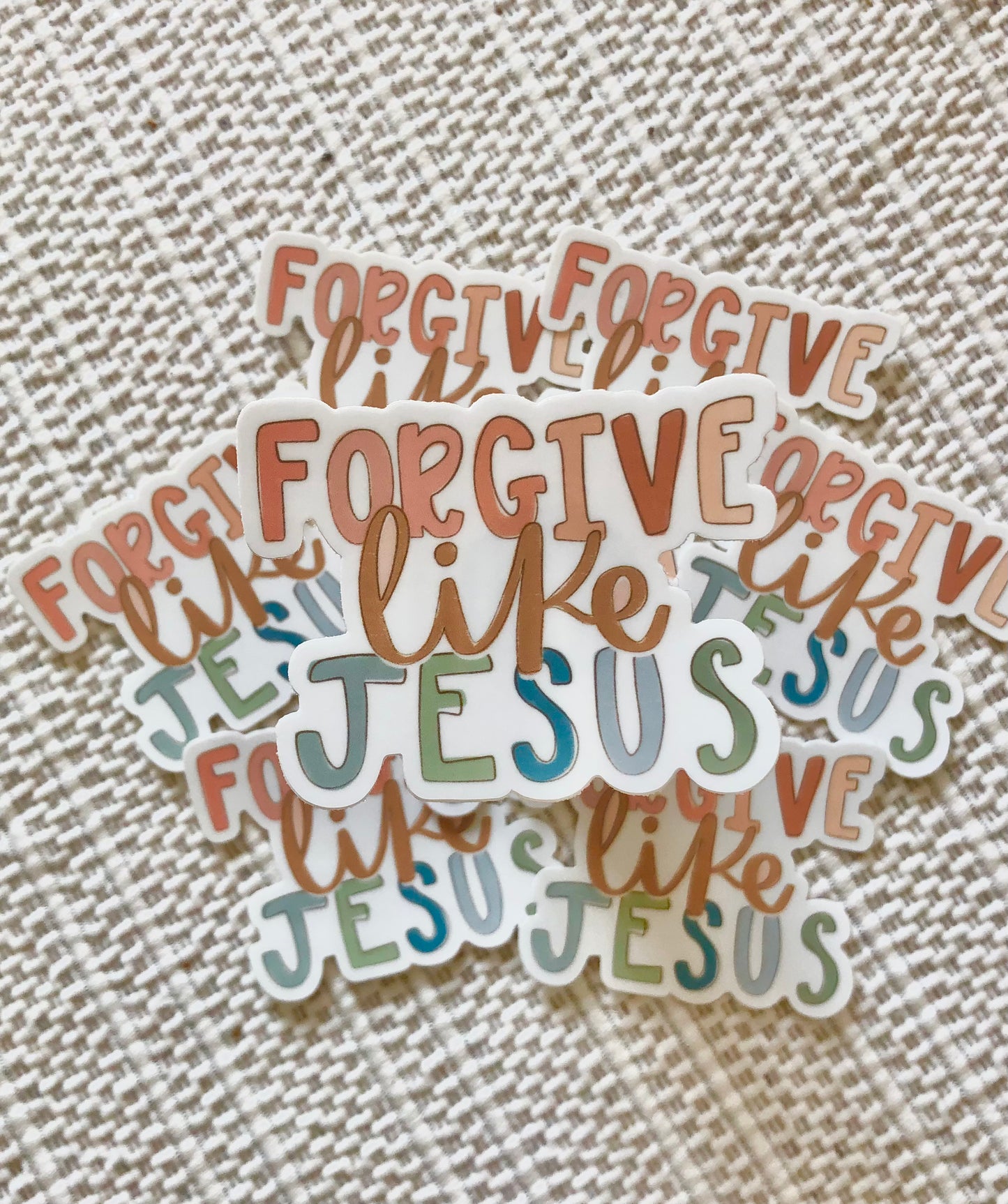 Forgive Like Jesus Vinyl Sticker