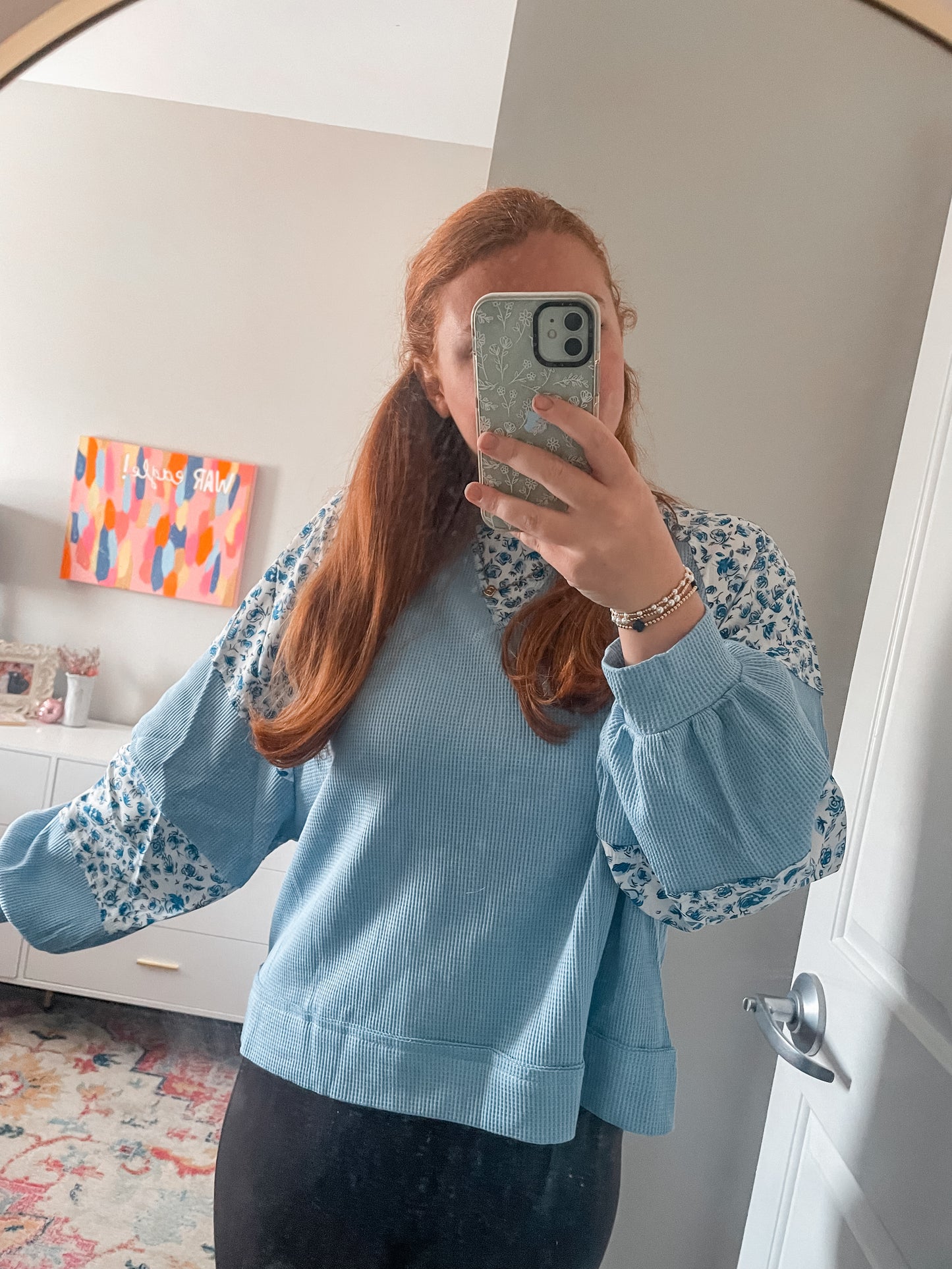 Bloom With Grace Pullover