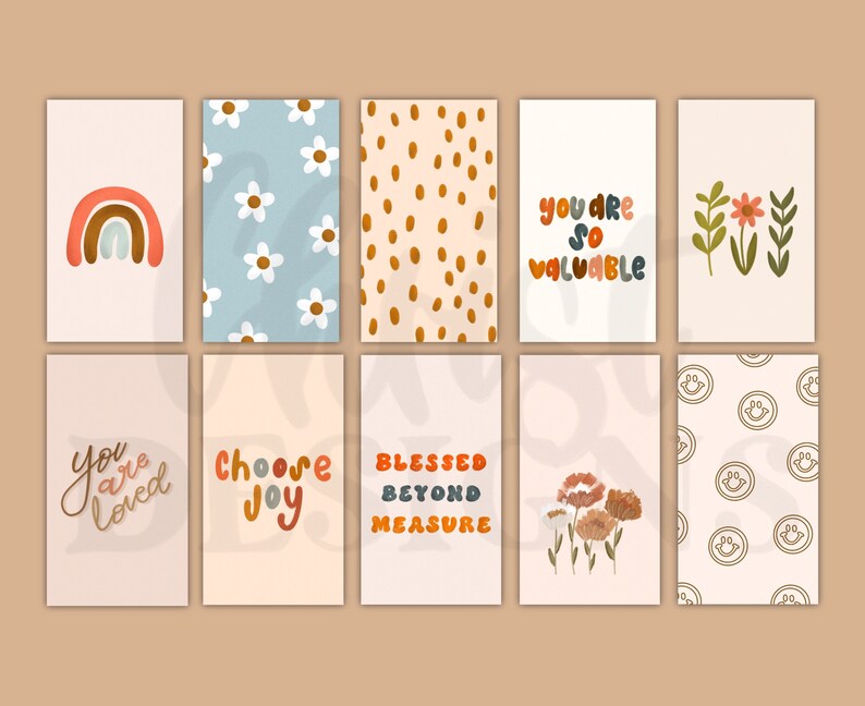 Boho iPhone Wallpaper Pack