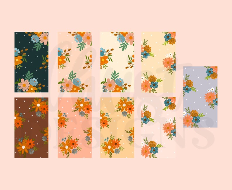 Floral iPhone Wallpaper Pack