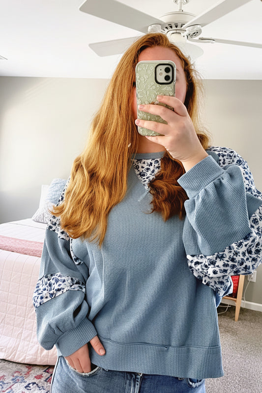 Bloom With Grace Pullover
