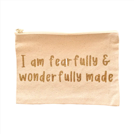 I Am Fearfully & Wonderfully Made Pencil Pouch