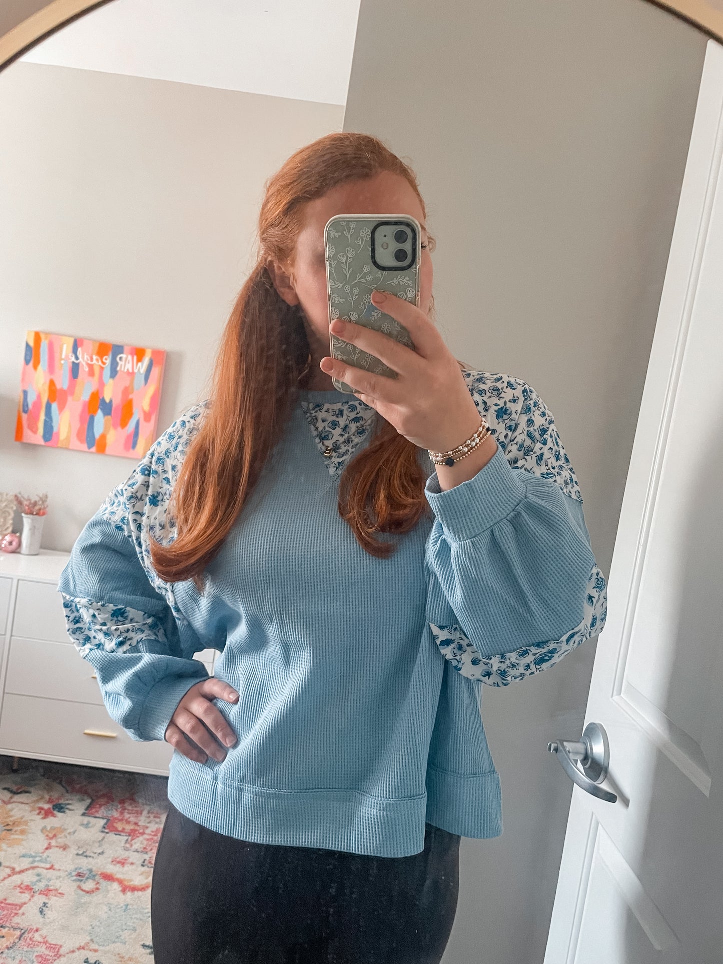 Bloom With Grace Pullover