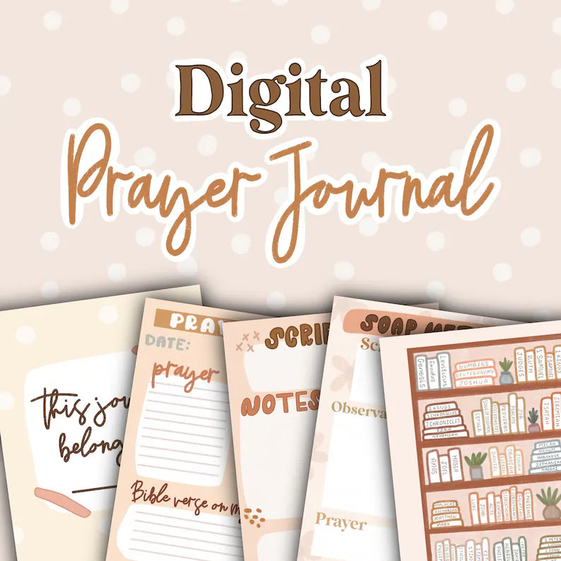 Digital Prayer Journal